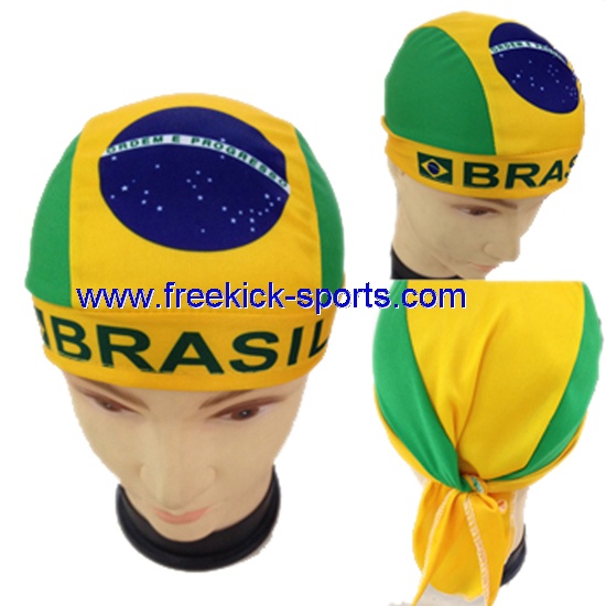 巴西国旗海盗帽