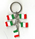 ITALY flag key chains