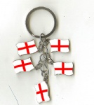 ENGLAND flag key chains