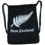 New Zealand flag polyester Drawstring bag