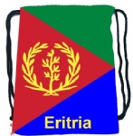 eritria flag Drawstring bag