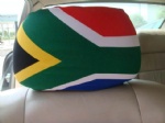 south africa flag car seat head rest cover